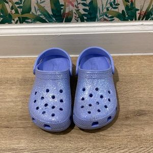 Kids Crocs Unlined Glitter